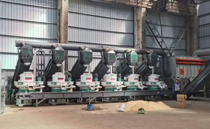 秸稈顆粒廠客戶現(xiàn)場 秸稈顆粒廠客戶現(xiàn)場