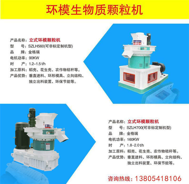 環模生物質顆粒機展示